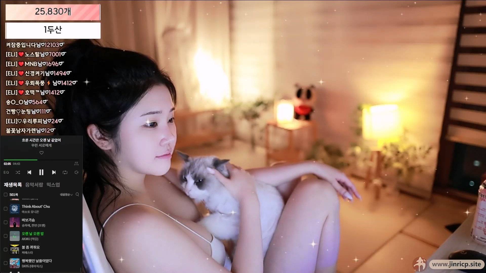 【JINRICP主播】艾莉ELI — 日常直播原版录像（20250218）（2V/8.77G） - Jinricp韩国女团中文资源站|中文字幕|BJ主播|PandaTV|直播|免费下载-Jinricp韩国女团中文资源站|中文字幕|BJ主播|PandaTV|直播|免费下载
